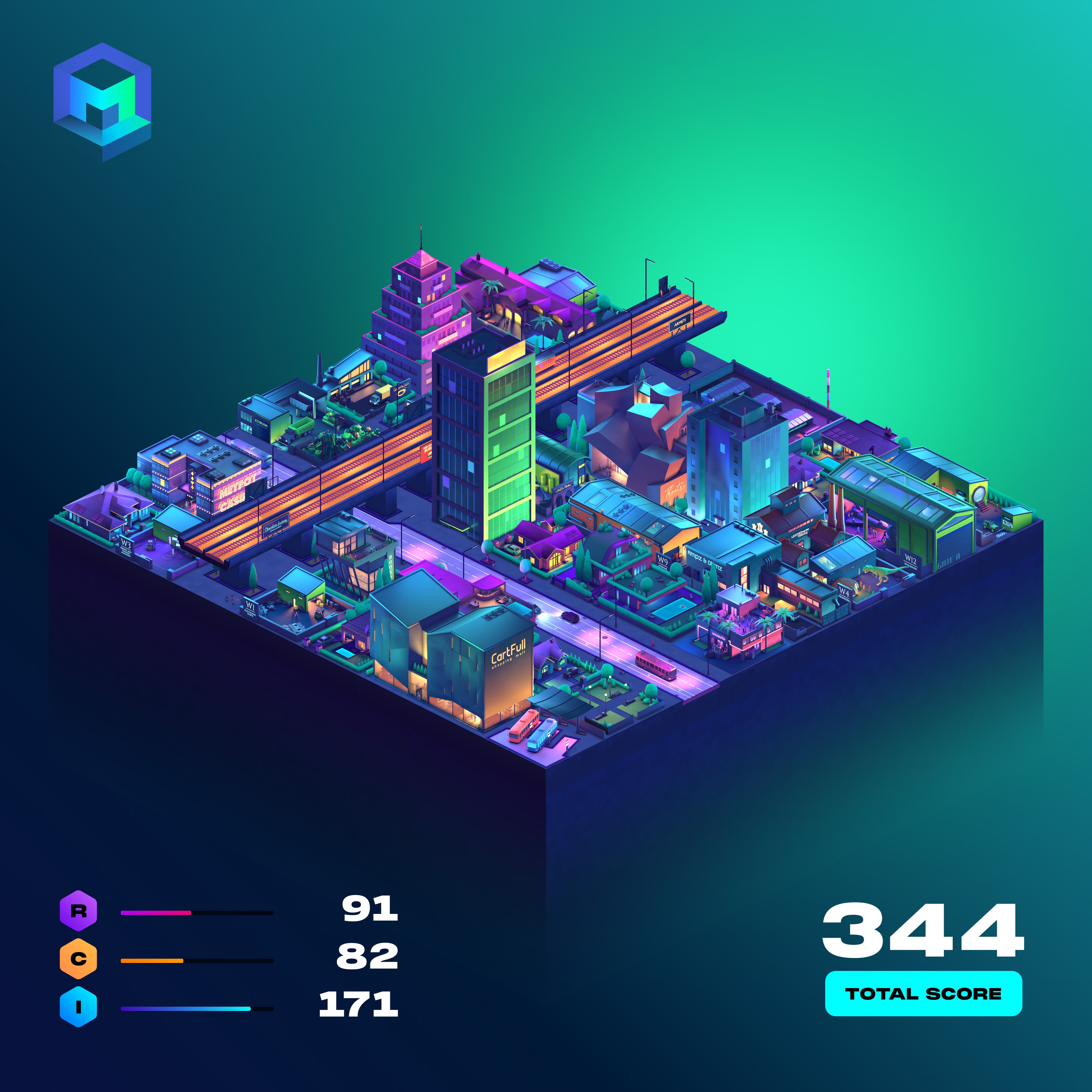 Block #127 - Metroverse City Block | LooksRare