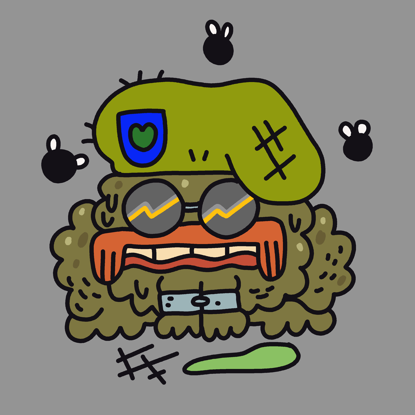 CrypToadz #466 - Cryptoadz by GREMPLIN | LooksRare