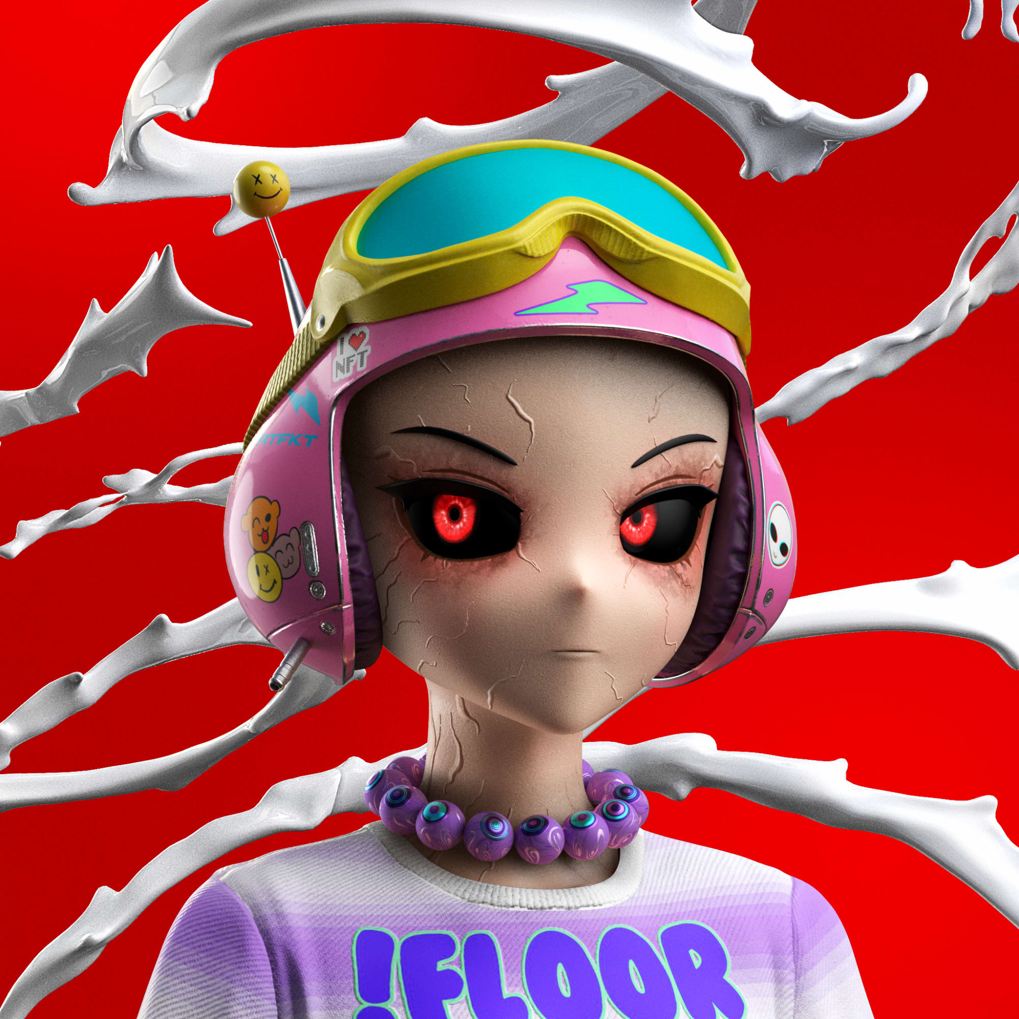 CloneX 19812 CLONE X X TAKASHI MURAKAMI LooksRare