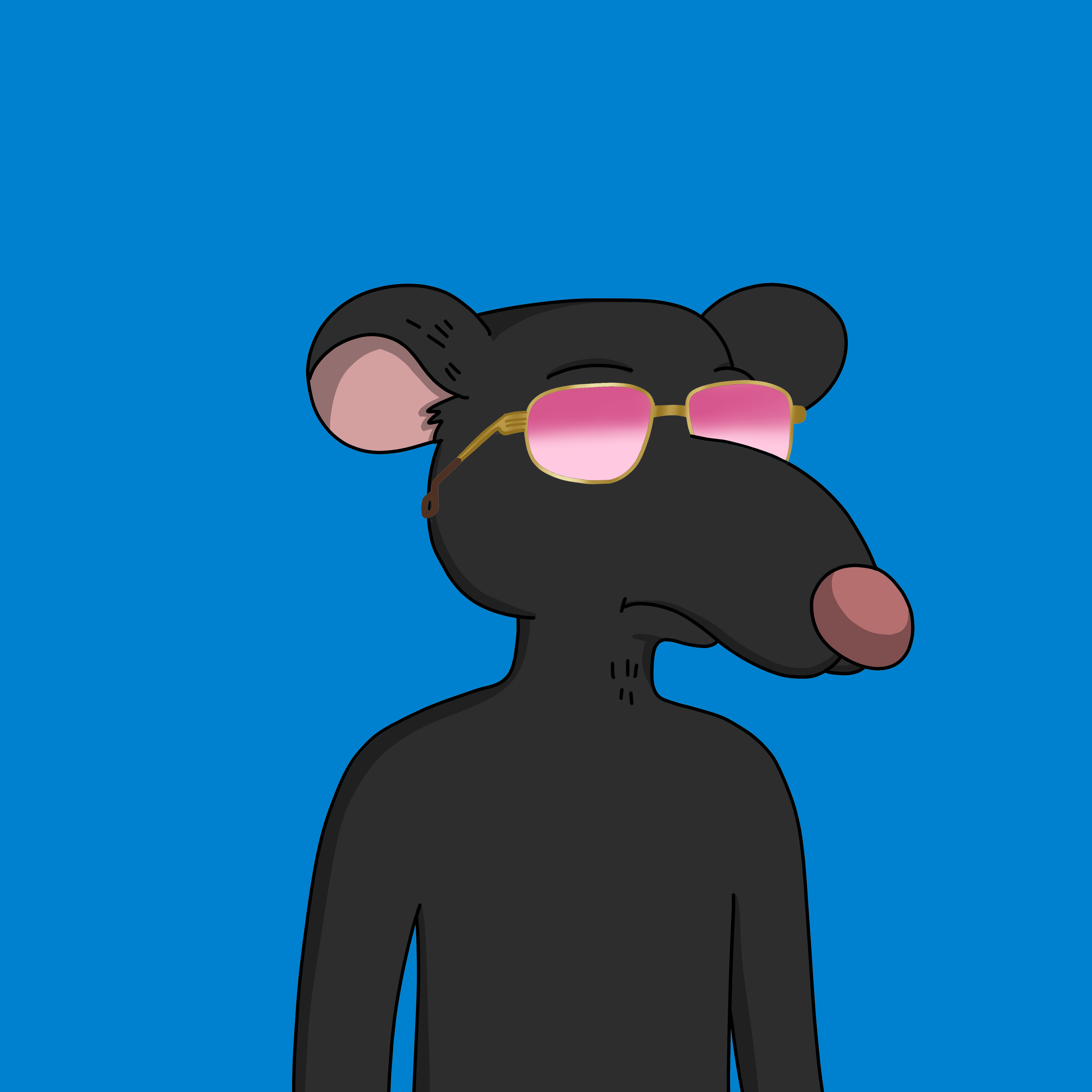 Gutter Rat #2062 - Gutter Rats | LooksRare