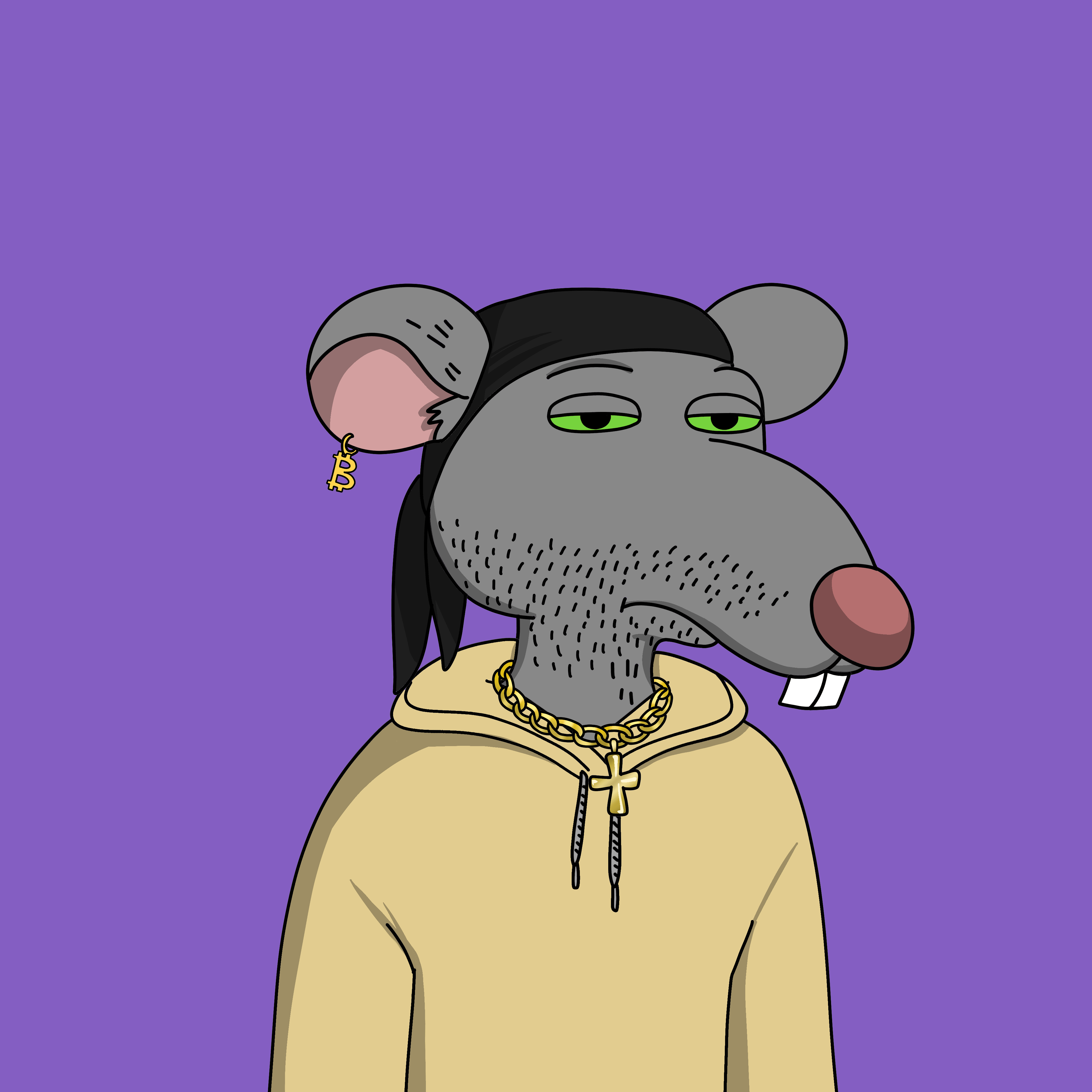Gutter Rat #2936 - Gutter Rats | LooksRare