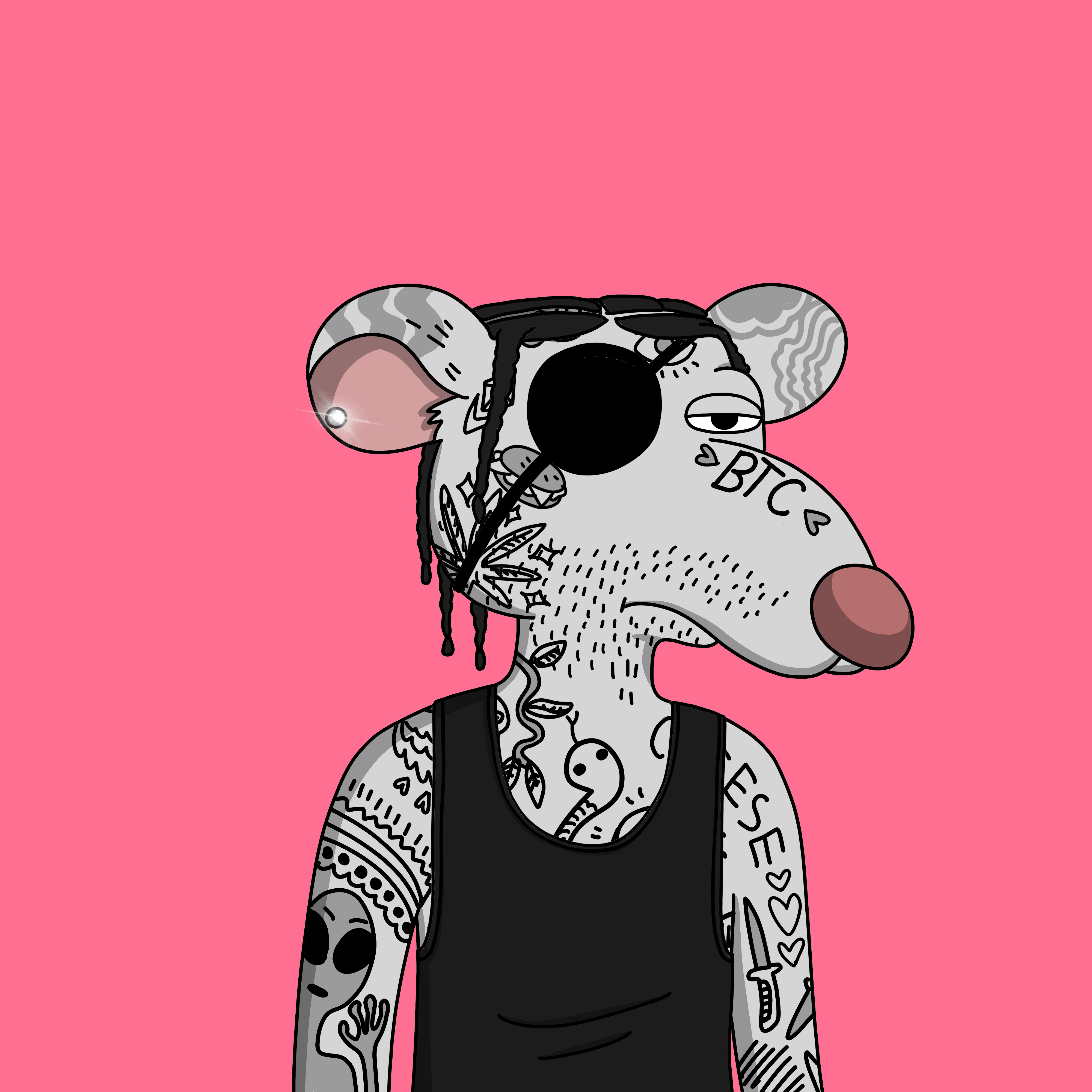 Gutter Rat #1746 - Gutter Rats | LooksRare